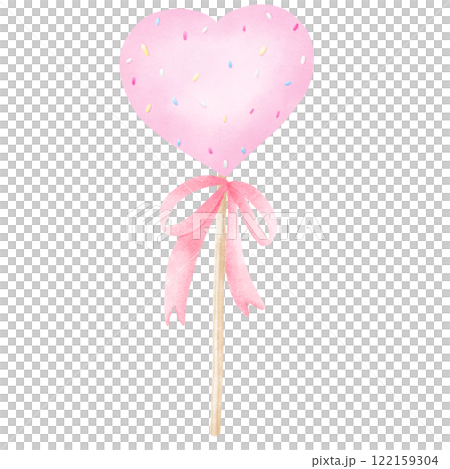 pink heart shaped lollipop pink heart shaped lollipop 122159304