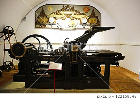 スペイン・カディス、中世の活版印刷機 122159348