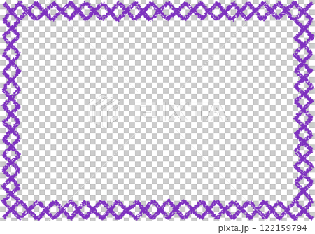 Hand-drawn crayon material background frame Hand-drawn crayon material background frame 122159794