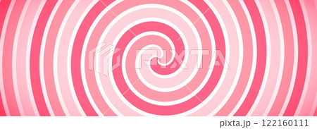 Candy color spiral background. Pink rotating swirl pattern wallpaper. Spinning vortex for banner, poster, flyer, booklet. Sweet cartoon comic hypnotic concept. Vector strawberry ice cream backdrop Candy color spiral background. Pink rotating swirl pattern wallpaper. Spinning vortex for banner, poster, flyer, booklet. Sweet cartoon comic hypnotic concept. Vector strawberry ice cream backdrop 122160111