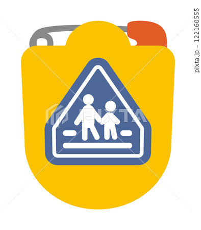 黄色い警告マーク 122160555