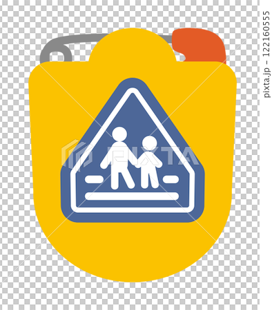 黄色い警告マーク 122160555