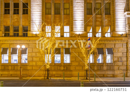 神戸旧居留地の華やかなイルミネーション 122160731