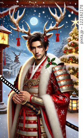 雪夜のトナカイ侍 雪夜のトナカイ侍 122162178