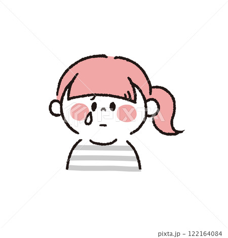 泣いている女の子 泣いている女の子 122164084