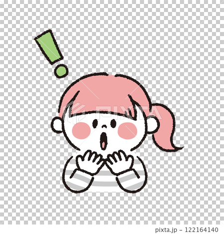 思いつく女の子 122164140