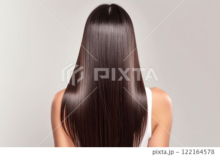 黒髪の綺麗な日本人女性の写真(ヘアケア・ロングヘア・縮毛矯正・ストレート・背景なし) 黒髪の綺麗な日本人女性の写真(ヘアケア・ロングヘア・縮毛矯正・ストレート・背景なし) 122164578