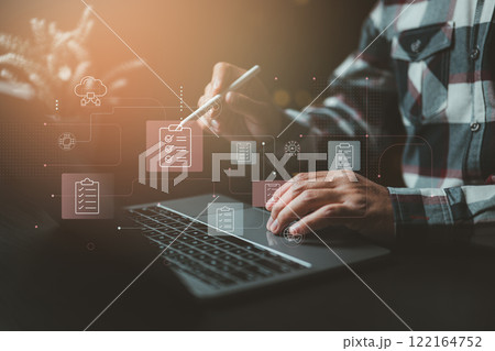 Optimizing task management: Leveraging technology for efficient checklist workflows. Simplifying processes through innovative digital solutions. Optimizing task management: Leveraging technology for efficient checklist workflows. Simplifying processes through innovative digital solutions. 122164752