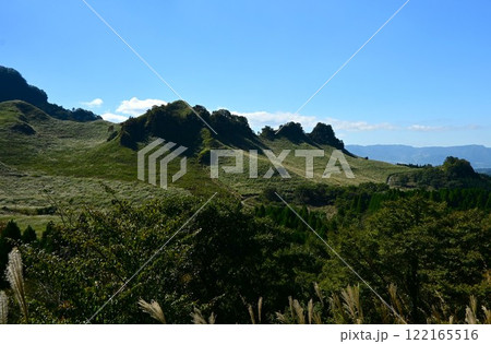 阿蘇南外輪山の風景 122165516