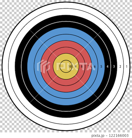 アーチェリー　得点的 122166003