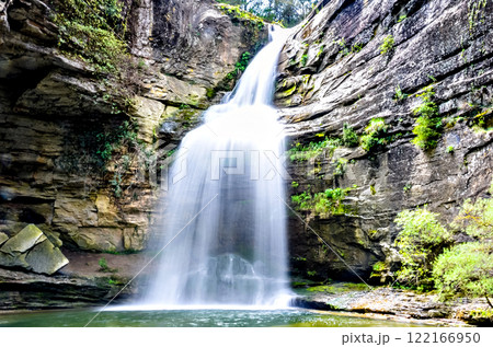 La Foradada de Cantonigros waterfall in Osona, Barcelona La Foradada de Cantonigros waterfall in Osona, Barcelona 122166950