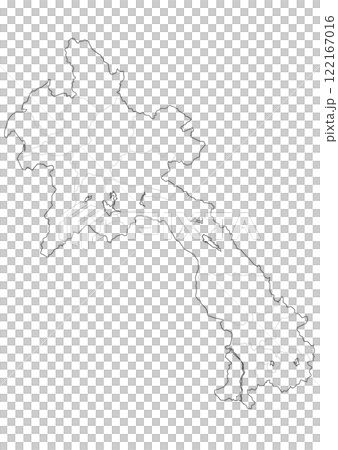 Blank map of Laos Blank map of Laos 122167016