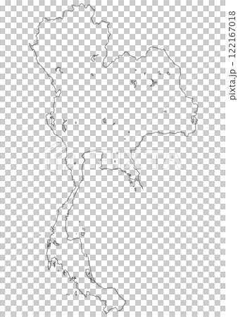 空白地圖泰國 空白地圖泰國 122167018