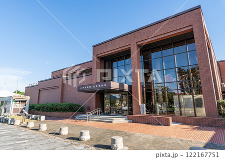 福岡県田川市　快晴の田川市石炭・歴史博物館 122167751