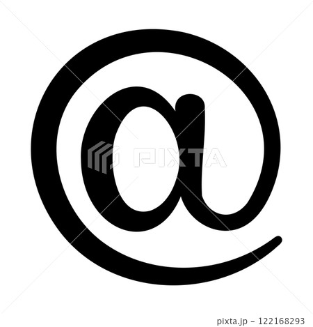 At Symbol, at email symbol internet online...のイラスト素材 [122168293] - PIXTA