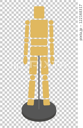 畫娃娃插畫素材 畫娃娃插畫素材 122168317