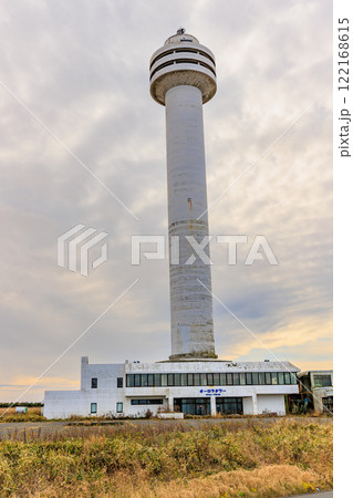 北海道　根室市　納沙布岬　オーロラタワー 122168615