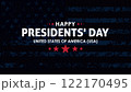 Happy Presidents Day card, Background, poster Vector illustration. 122170495