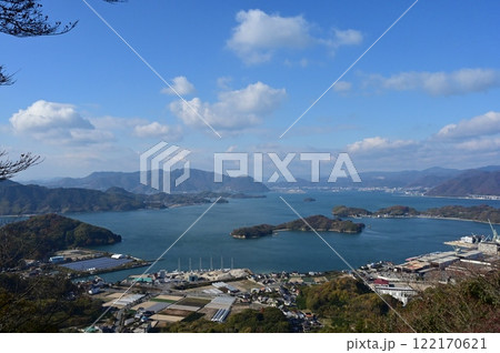 白滝山五百羅漢と瀬戸内眺望 白滝山五百羅漢と瀬戸内眺望 122170621