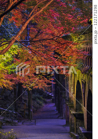 京都 南禅寺 水路閣 紅葉;Suiro-kaku, Nanzen-ji, Kyoto 京都 南禅寺 水路閣 紅葉;Suiro-kaku, Nanzen-ji, Kyoto 122171298