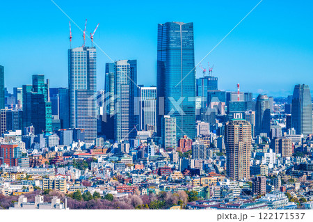 日本の東京都市景観 東京シティビュー。麻布台ヒルズなどを望む=11日 日本の東京都市景観 東京シティビュー。麻布台ヒルズなどを望む=11日 122171537