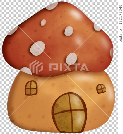 Mushroom cartoon  122172349
