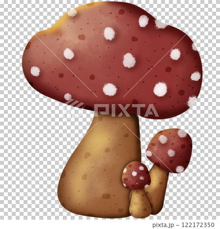 Mushroom cartoon  122172350