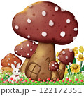 Mushroom cartoon  122172351