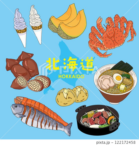 北海道グルメのバナー 122172458