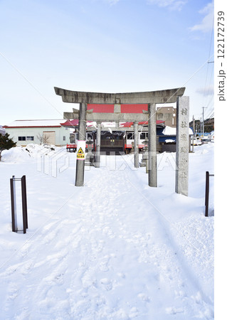 冬の北海道厚沢部町で瀧廼神社境内の風景を撮影 冬の北海道厚沢部町で瀧廼神社境内の風景を撮影 122172739