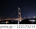 来島海峡大橋とオリオン座 122173214