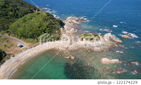 宗像大島 ドローン空撮 宗像大島 ドローン空撮 122174229