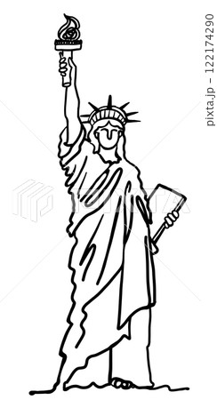 アメリカにある自由の女神像 アメリカにある自由の女神像 122174290