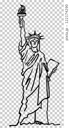 アメリカにある自由の女神像 アメリカにある自由の女神像 122174290