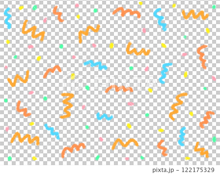Cute jagged background (transparent) 122175329