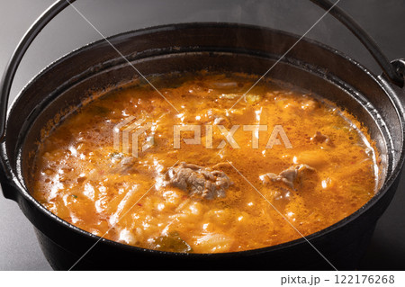 牛肉キムチ　雑炊 122176268