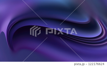 Dynamic abstract background with fluid curves and waves, featuring a harmonious blend of purple and blue tones that evoke a sense of calm and creativity. Dynamic abstract background with fluid curves and waves, featuring a harmonious blend of purple and blue tones that evoke a sense of calm and creativity. 122176624