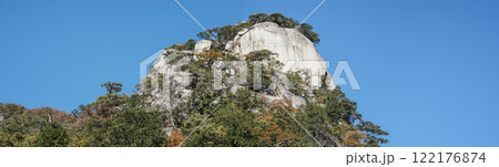 昇仙峡 覚円峰のパノラマ風景 昇仙峡 覚円峰のパノラマ風景 122176874
