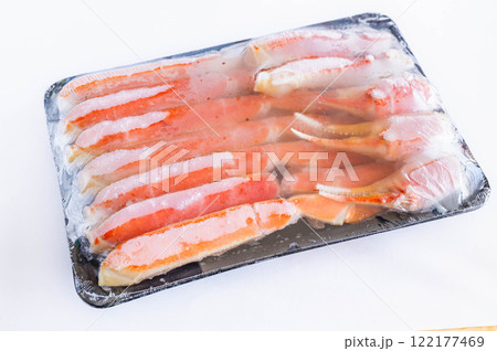 パック入り冷凍ボイルズワイガニ 122177469