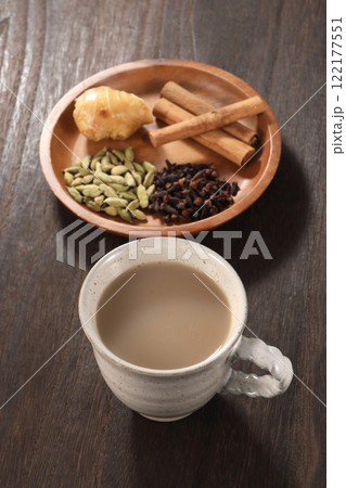 チャイ スパイス 飲み物 チャイ スパイス 飲み物 122177551