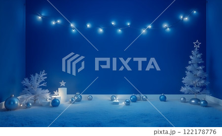 Blue Christmas Decor Blue Christmas Decor 122178776