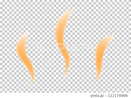 緩慢升起的溫暖蒸氣的圖像圖標 122178906