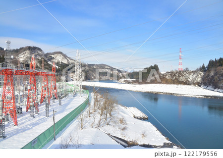 JR東日本飯山線の十日町駅から越後鹿渡駅の風景(2022年12月) JR東日本飯山線の十日町駅から越後鹿渡駅の風景(2022年12月) 122179556