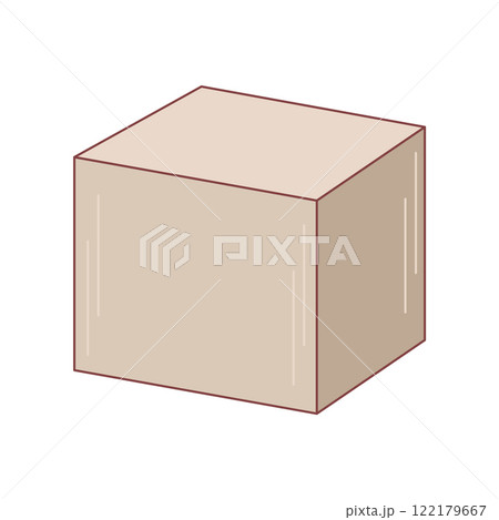 Eco packaging in flat design. Brown cardboard box, delivery paper pack. Vector illustration isolated. Eco packaging in flat design. Brown cardboard box, delivery paper pack. Vector illustration isolated. 122179667