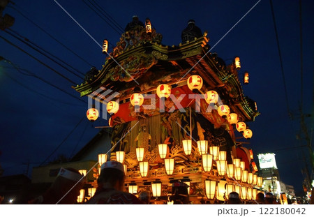 秩父夜祭の風景　埼玉 122180042