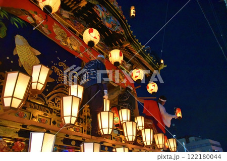 秩父夜祭の風景　埼玉 122180044