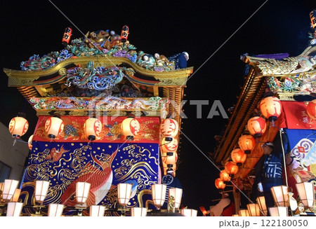 秩父夜祭の風景　埼玉 122180050