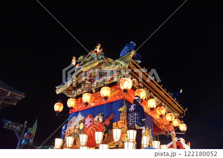 秩父夜祭の風景　埼玉 122180052