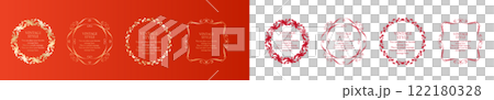 Elegant decorative borders Elegant decorative borders 122180328