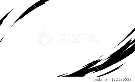 筋になった煙のエフェクトのフレーム_16:9 筋になった煙のエフェクトのフレーム_16:9 122180582